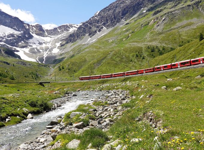TRENINO ROSSO del BERNINA  da ST. MORITZ a TIRANO DA DOMENICA 21 A LUNEDI’ 22 GIUGNO 2026